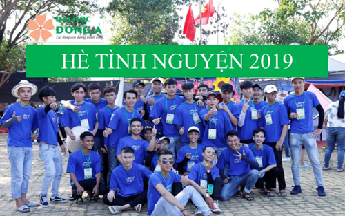 Hành trình Hè tình nguyện 2019 Đại học Đông Á