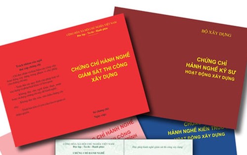 05 điểm mới về chứng chỉ hành nghề hoạt động xây dựng