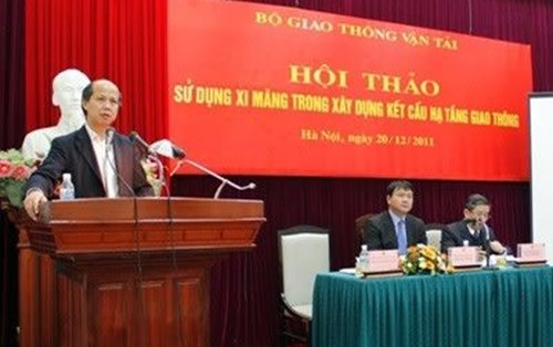 Sử dụng xi măng trong xây dựng hạ tầng giao thông
