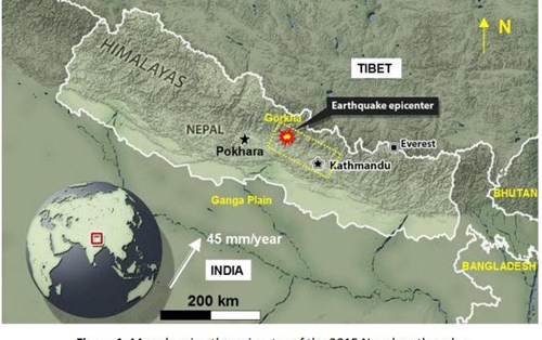 [Bài dịch]: Báo cáo nhanh về trận động đất Gorkha (Nepal) năm 2015 và bàn về những khía cạnh liên quan  đến địa chất công trình