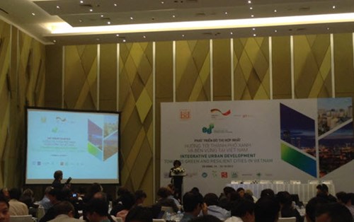 Hội nghị Quốc tế “Phát triển Đô thị Hợp nhất - hướng tới các đô thị xanh và thích ứng với biến đổi khí hậu ở Việt Nam” 